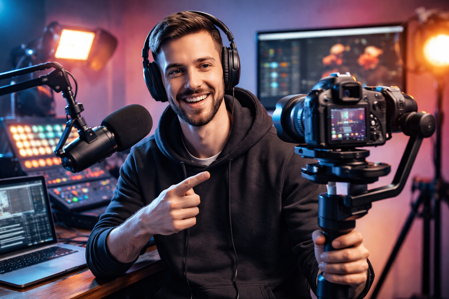 Studio vidéo professionnel
